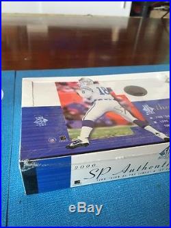 2000 Sp Authentic Football Box Brady Rookie Factory Sealed Upper Deck Gem Mint