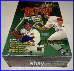 2000 Topps Baseball HTA Box Series 2 Factory SEALED Hobby 36 Packs Of 11 Cards