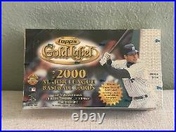 2000 Topps GOLD LABEL Sealed BOX HTA Home Team Advantage 24 Packs MLB 1/1