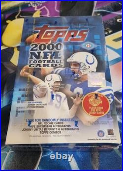 2000 Topps NFL Football Hobby Box Sealed 36 Packs Free/Fast Shipping