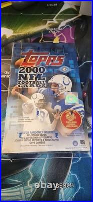 2000 Topps NFL Football Hobby Box Sealed 36 Packs Free/Fast Shipping