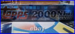 2000 Topps NFL Football Hobby Box Sealed 36 Packs Free/Fast Shipping
