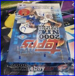 2000 Topps NFL Football Hobby Box Sealed 36 Packs Free/Fast Shipping