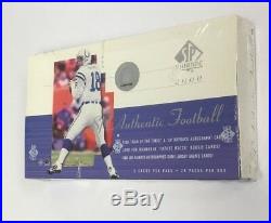 2000 Upper Deck SP Authentic Football Box Factory Sealed