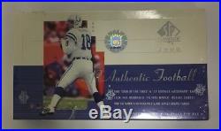 2000 Upper Deck SP Authentic Football Box Factory Sealed