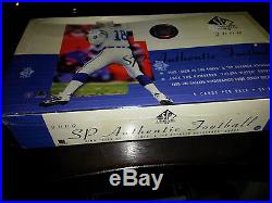 2000 Upper Deck SP Authentic Football Box Possible Tom Brady RC SEALED Unopened