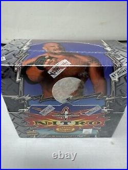 2000 Wcw Nitro Trading Card Game Factory Sealed Box 36 Packs Wrestling Very Rare