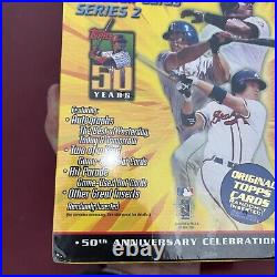 2001 Topps Baseball Series 2 Factory Sealed Box 33, Packs Ichiro, Pujols, ROOKIES