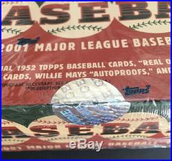 2001 Topps Heritage baseball factory sealed Hobby Box 24 Packs Rare Auto Cards