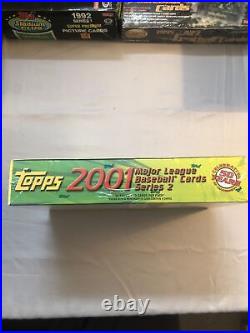 2001 Topps MLB Baseball Series 2 Factory Sealed Box 36 Packs