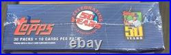2001 Topps Series 1 Baseball Sealed Hobby Box 50th Anniversary 36 Packs