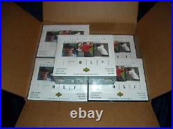 2001 Upper Deck Factory Sealed Golf Hobby Box Possible Tiger Woods Rc, New Case