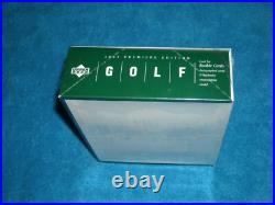 2001 Upper Deck Golf FACTORY SEALED HOBBY BOX TIGER WOODS ROOKIE YR & $29 BONUS