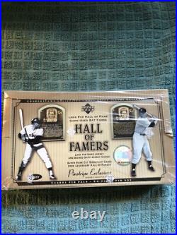 2001 Upper Deck Hall Of Famers Mlb Baseball Hobby Box Sealed New U. S
