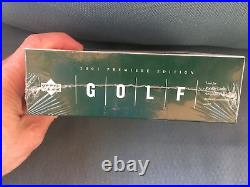 2001 Upper Deck Premiere Edition Golf Cards Factory Sealed Box Tiger Woods