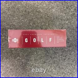 2001 Upper Deck Premiere Edition Golf FACTORY SEALED 24-PACK BOX. TIGER ROOKIE