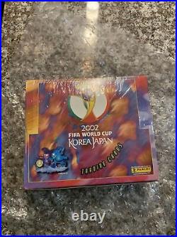 2002 FIFA WM World Cup Korea Japan Trading Card PANINI sealed BOX 24 packets