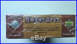 2002 Upper Deck Sweet Spot Baseball Factory Sealed Hobby Box