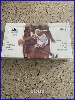 2003-04 SP AUTHENTIC BASKETBALL HOBBY BOX FACTORY SEALED Possible LEBRON