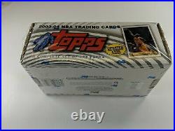 2003-04 Topps Basketball Mint Factory Sealed Box Set 1-265 w LEBRON JAMES RC 221