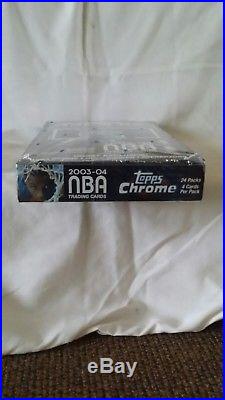2003-04 Topps Chrome Basketball Sealed Hobby Box Possible LeBron James Rookie