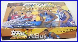 2003-04 Topps Jersey Edition Basketball Factory Sealed Hobby Box Lebron James