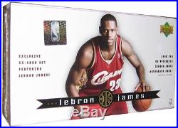 2003-04 UD Lebron James Boxed Exclusive 32 Card Set SEALED Autograph Rookie
