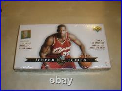 2003-04 Upper Deck Factory Sealed Lebron James Boxed Set (32) ROOKIE CARD