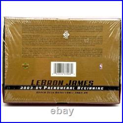 2003-04 Upper Deck LeBron James Phenomenal Beginning SEALED Rookie Box Set