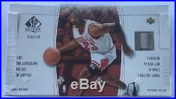 2003-04 Upper Deck SP Authentic Basketball Hobby Box Factory Sealed Lebron RC