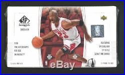 2003-04 Upper Deck SP Authentic Basketball Sealed Hobby Box Lebron James RC YR