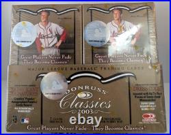 2003 Donruss Classics Baseball Hobby Box Factory Sealed