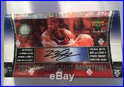 2004-05 Upper Deck Sweet Shot Sealed Hobby Basketball Box Michael Jordan Auto