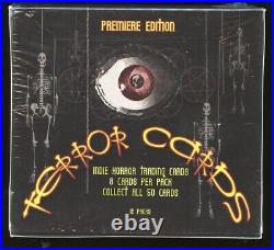 2004 Necroscope Terror Cards Premiere Edition Trading Cards Box Factory Sealed