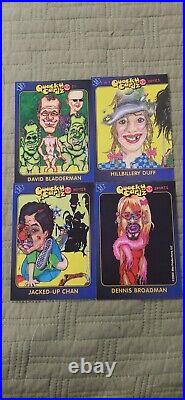 2004 Quacky Cardz Celebrity Parody Stcikers Series1 Sealed Box Rare