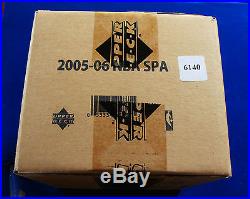 2005-06 Sp Authentic Spa Basketball Factory Sealed 12 Box Hobby Case