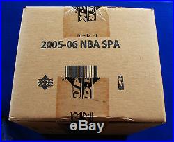 2005-06 Sp Authentic Spa Basketball Factory Sealed 12 Box Hobby Case