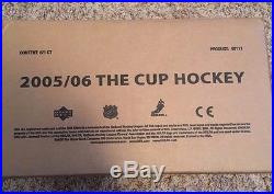 2005-06 The Cup Hockey Sealed Unopened Box From Case Qty Available Crosby Rc