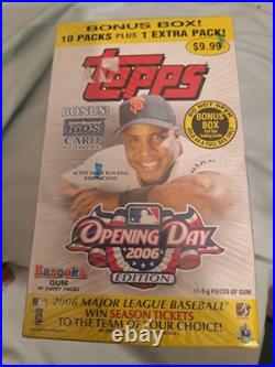 2005 & 2006 Topps Baseball cards Factory Sealed Boxes