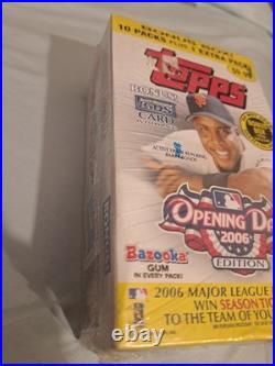 2005 & 2006 Topps Baseball cards Factory Sealed Boxes