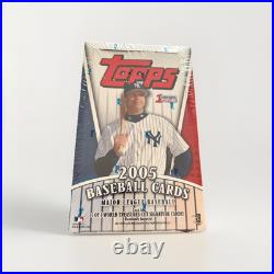 2005 Topps Baseball Series 1 Factory Sealed 36 Pack Hobby Box