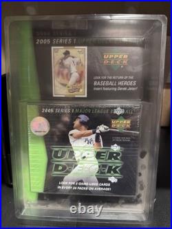 2005 Topps Baseball Series 1 Sealed Box In Very Rare Retail Clamshell 24 Packs