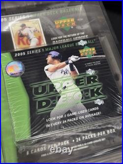 2005 Topps Baseball Series 1 Sealed Box In Very Rare Retail Clamshell 24 Packs