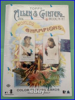 2006 Topps Allen & Ginter Baseball Factory Sealed Box 2006 Topps Allen & Ginter Baseball Factory Sealed Box