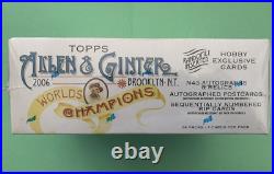 2006 Topps Allen & Ginter Baseball Factory Sealed Box 2006 Topps Allen & Ginter Baseball Factory Sealed Box