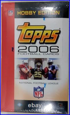 2006 Topps Football NFL Factory Sealed 36 Pack Hobby Box