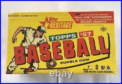 2006 Topps Heritage Baseball Hobby Box Factory Sealed 24 Pack FASC