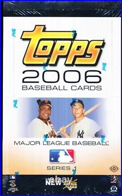 2006 Topps Series 1 Sealed Hobby Baseball Box 36 Pack Box, 10 Cards Per Pack