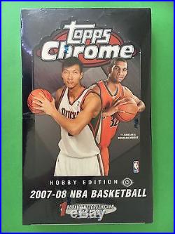 2007 -08 Topps Chrome Basketball Factory Sealed Hobby Box Durant RC Year