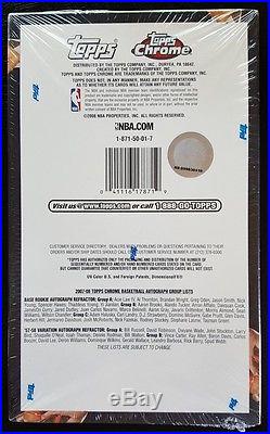 2007-08 Topps Chrome Basketball Factory Sealed Hobby Box $$ Kevin Durant Rc $$